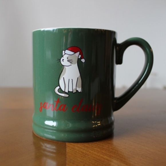 Santa Claus Cat Mug